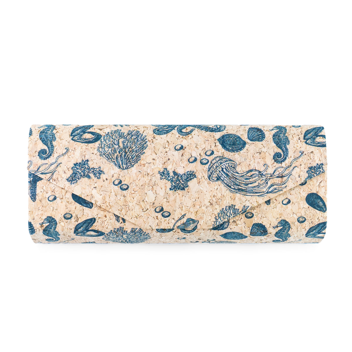 Printed Cork Glasses Cases – Magnetic Closure, Pack of 10 | L-1231-MIX-10