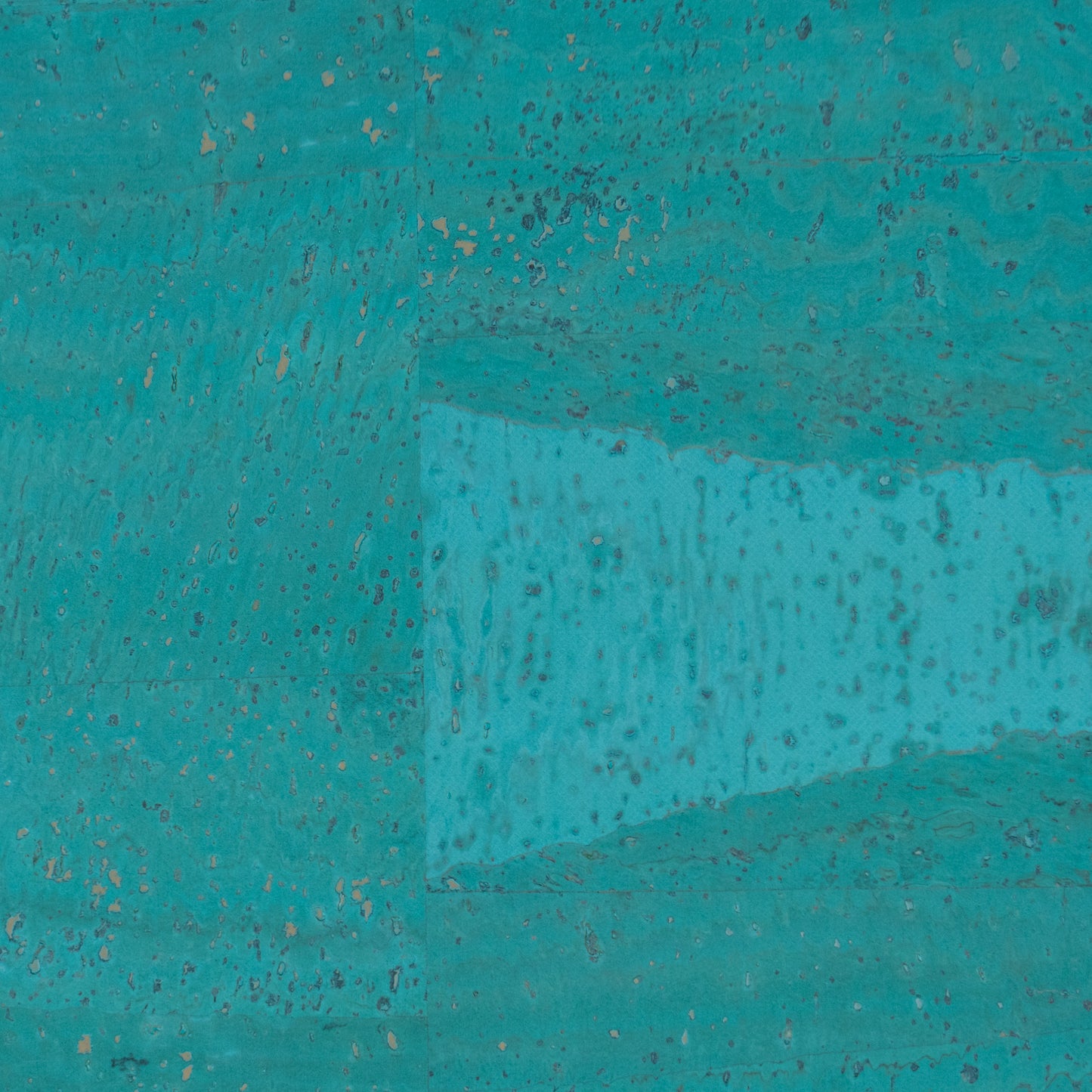 Turquoise Green Cork Fabric COF-679