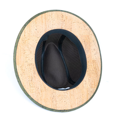 Cork Wide-Brim Fedora Hat L-1140