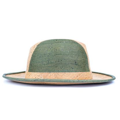 Cork Wide-Brim Fedora Hat L-1140