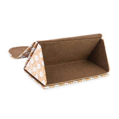 Foldable Cork Glasses Cases – Assorted Prints L-1235-MIX-20（20 units)