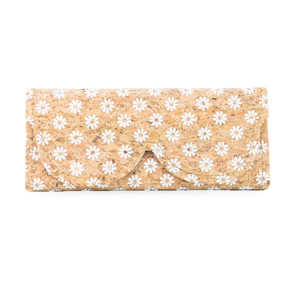 Foldable Cork Glasses Cases – Assorted Prints L-1235-MIX-20（20 units)