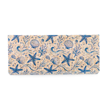 Printed Cork Glasses Cases – Magnetic Closure, Pack of 10 | L-1233-MIX-10