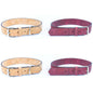 Faulty Cork Accessorie-Cork Dog Collar – Natural & Burgundy SL-256-4