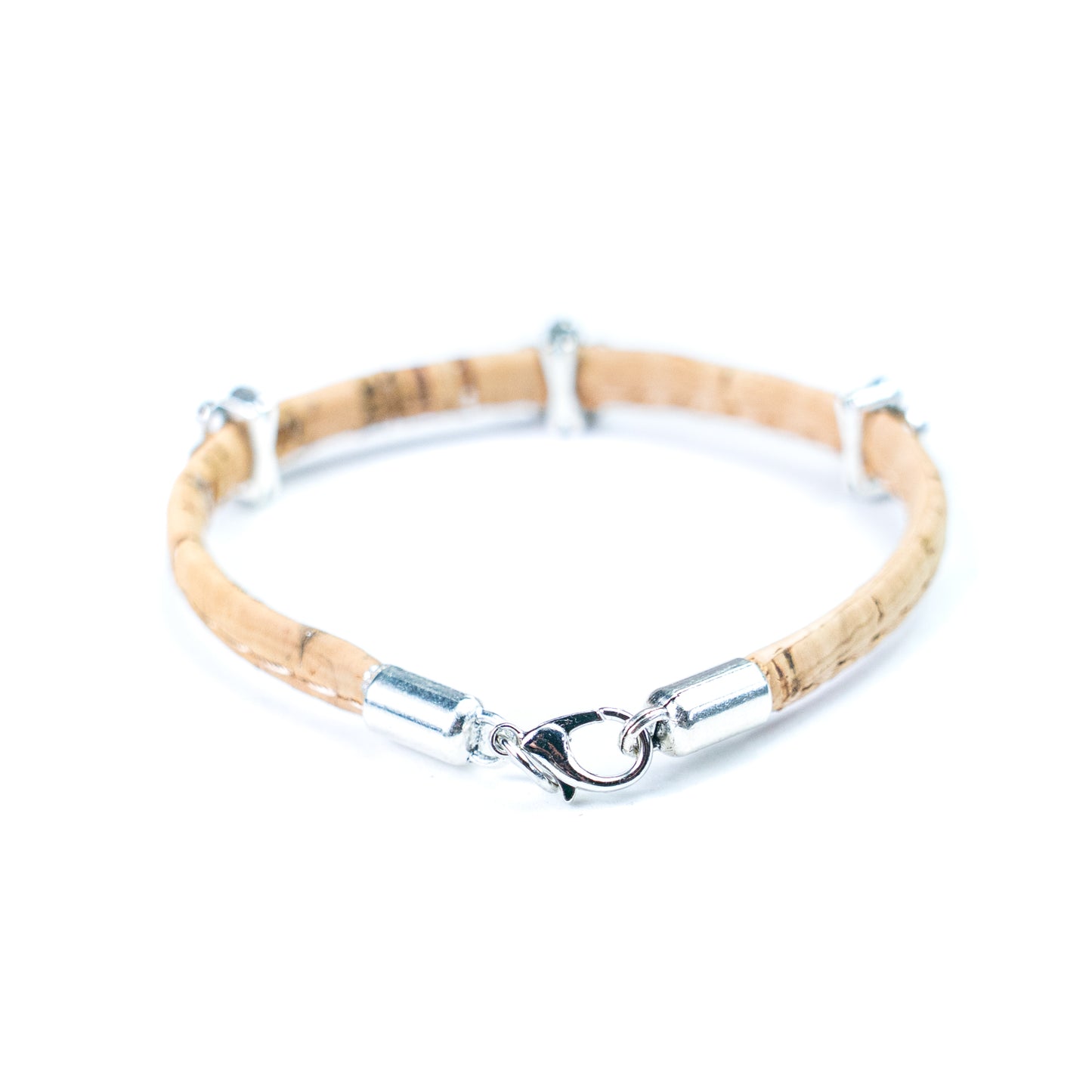 Cork jewelry cork Bracelet for women natural cork with featherhandmade bracelet BR-410-MIX-6