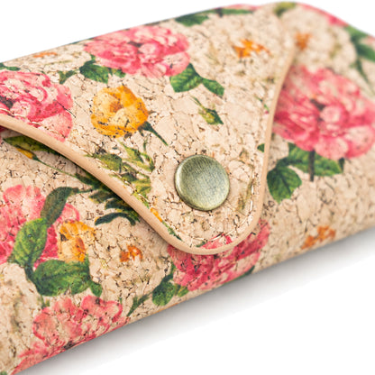 Cork Glasses Case with Neck Strap L-1234-MIX-20（20 units)