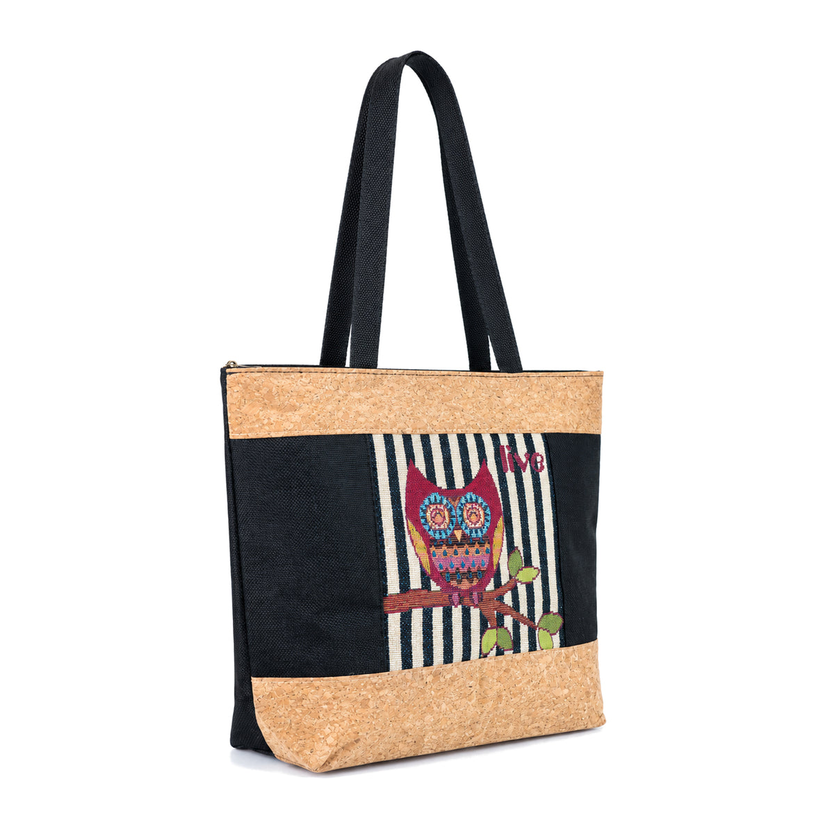 Cork Story Animal Motif Tote Bag — BAG-2413