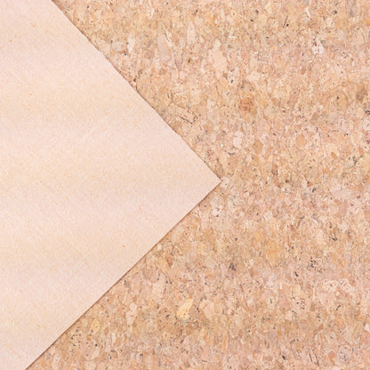Agglomerate Natural cork fabric COF-323