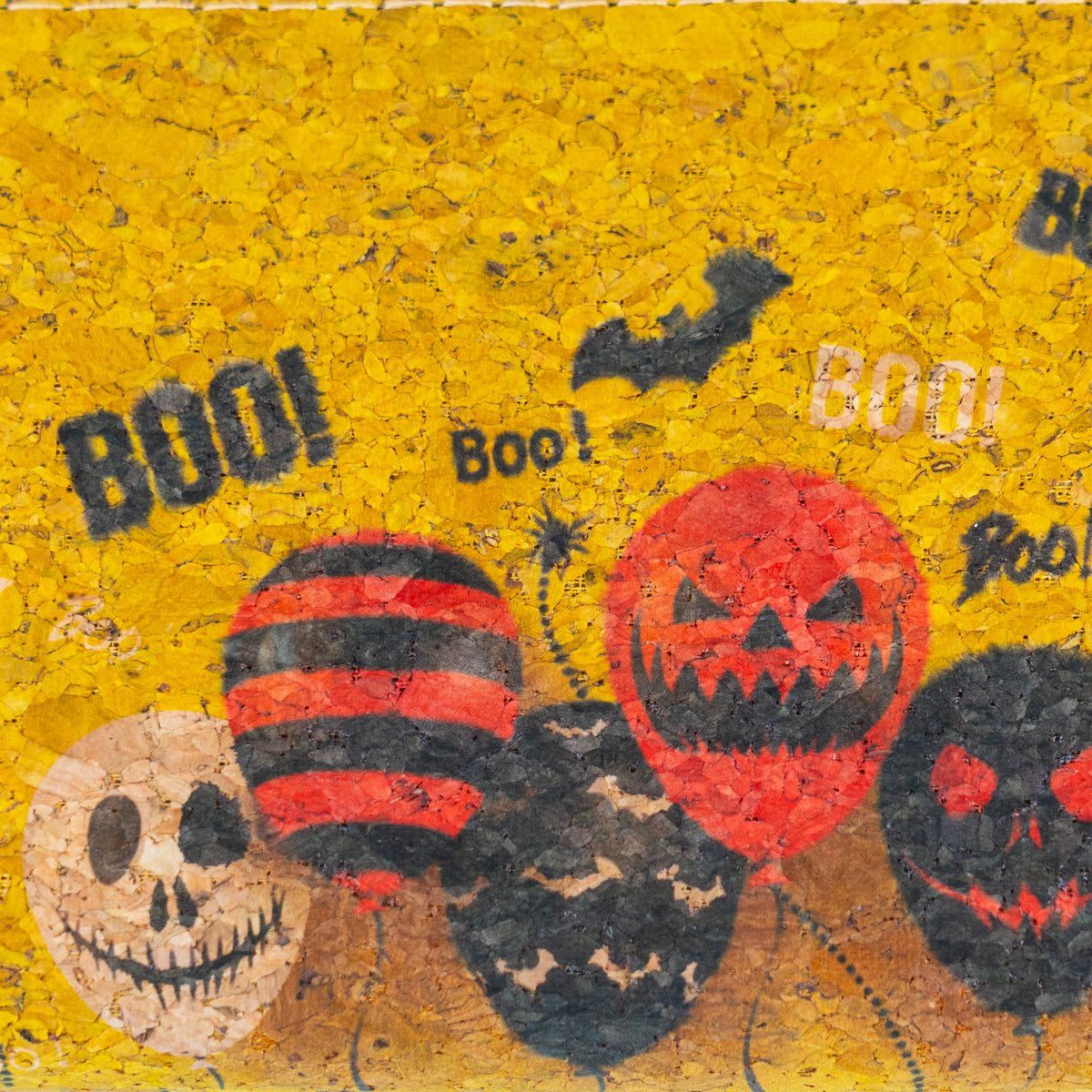 Halloween Cork Wallet – Spooky Printed Wallet | BAGD-625-10