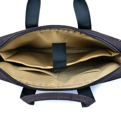 Cork Laptop Briefcase with Shoulder Strap BAG-2392