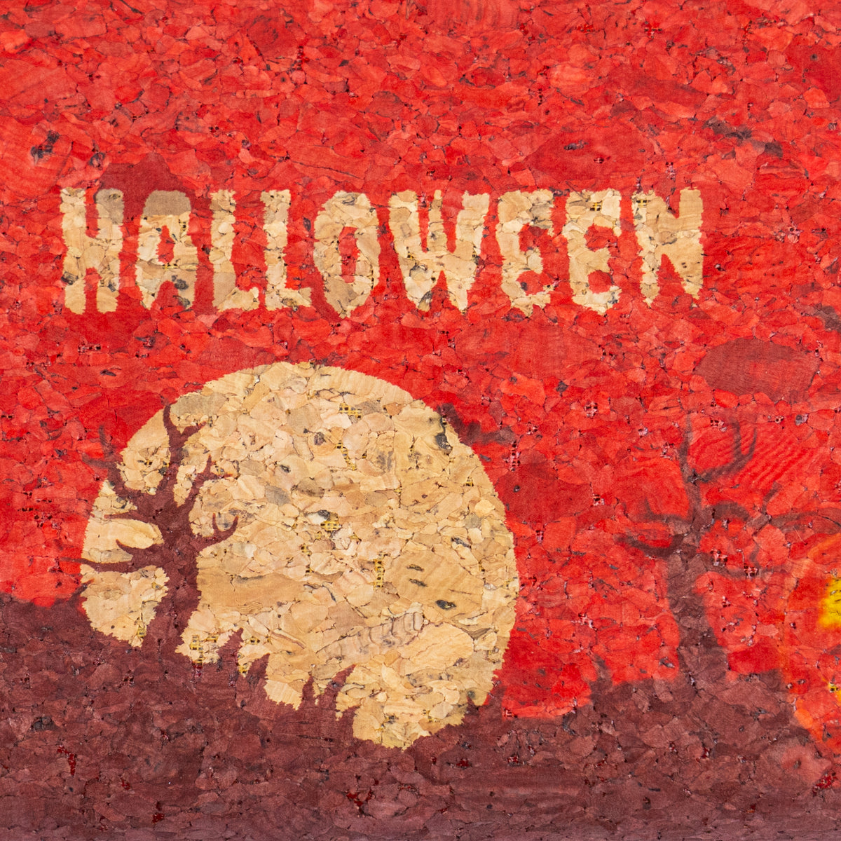 Halloween Cork Wallet – Spooky Printed Wallet | BAGD-625-10