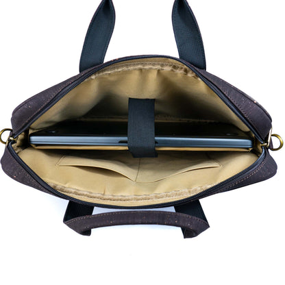 Cork Laptop Briefcase with Shoulder Strap BAG-2392