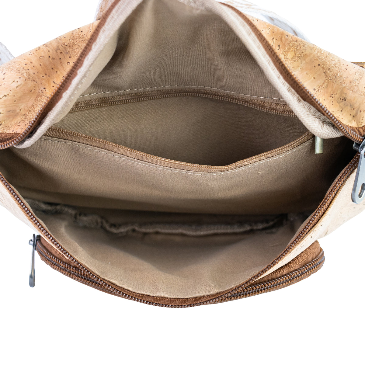 Cork Crossbody Bag with Patterned Strap BAGD-645