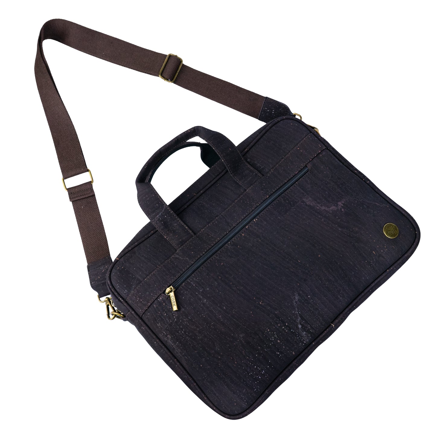 Cork Laptop Briefcase with Shoulder Strap BAG-2392