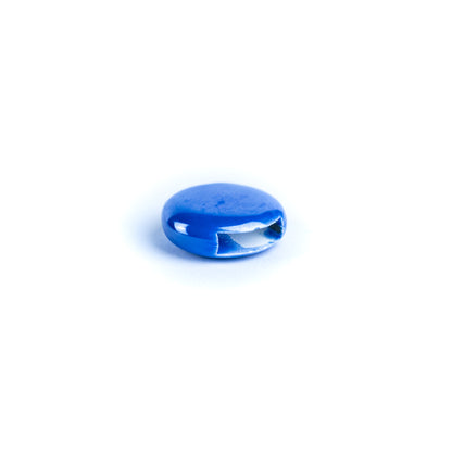 10 Pcs for 10mm flat leather, Flat Ceramic Slider Bead for 10mm Cork Cord    D-5-5-272