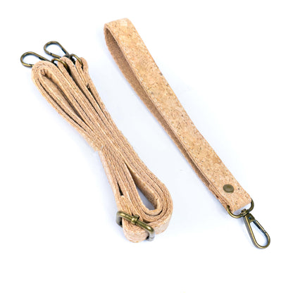 Printed Natural Cork Crossbody Bag & Clutch BAG-2396