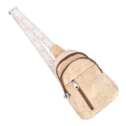 Natural Cork Sling Bag — BAGD-644