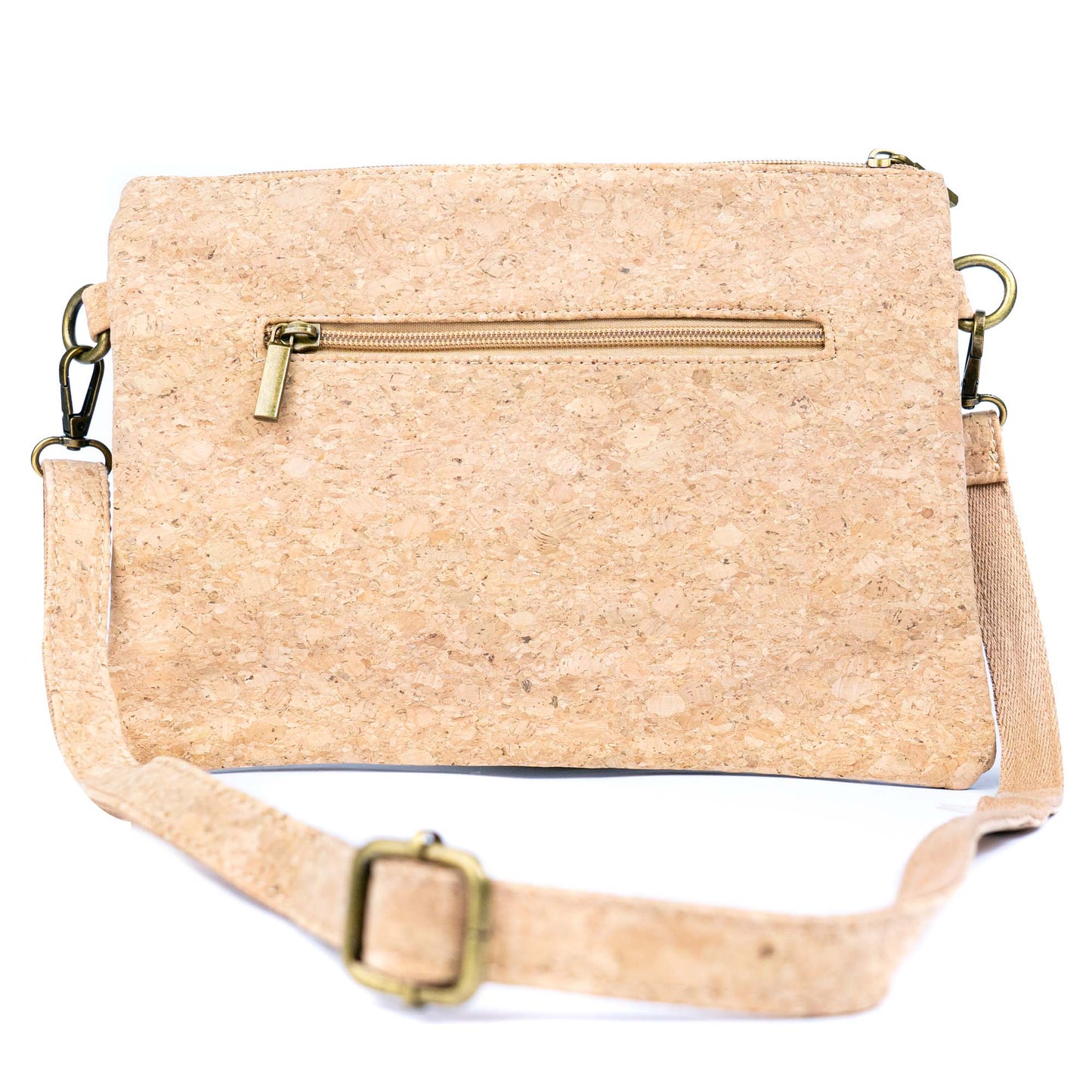 Printed Natural Cork Crossbody Bag & Clutch BAG-2396