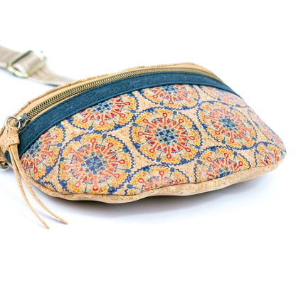 Cork Fanny Pack – Mandala Pattern BAGD-609