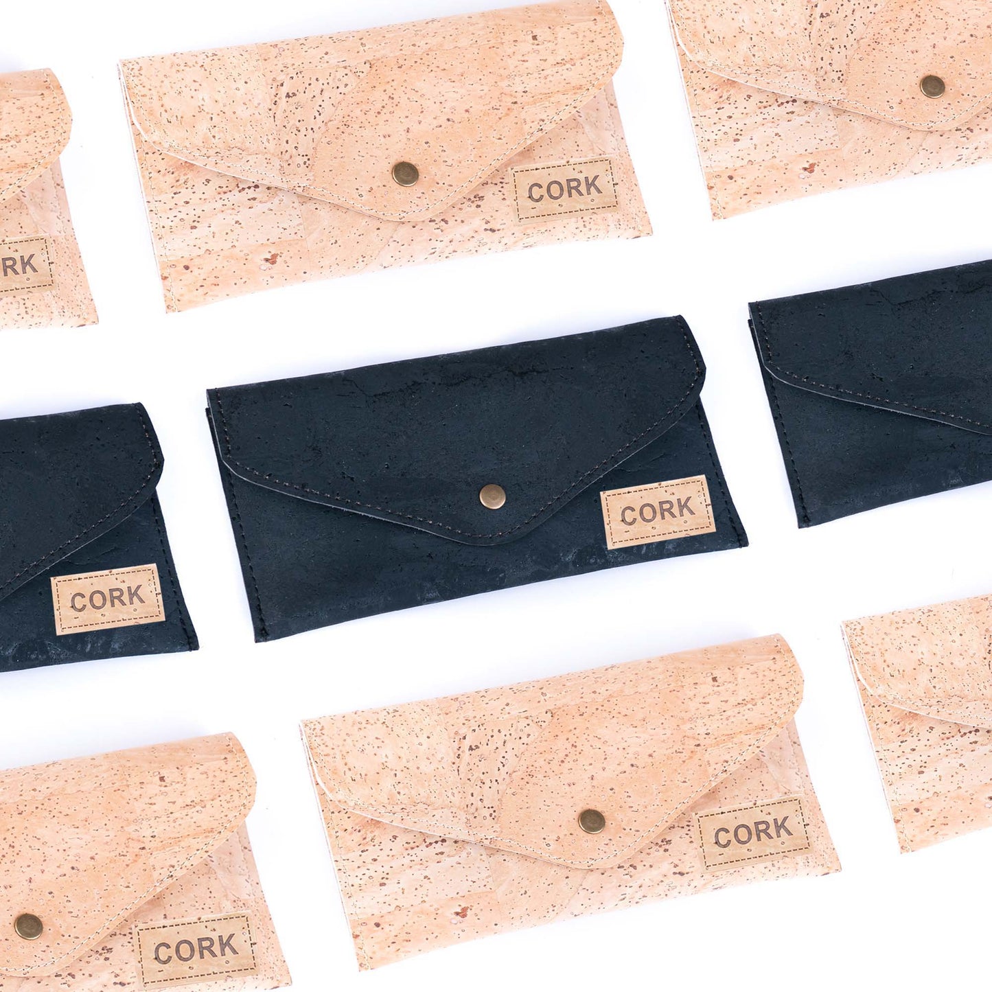 Long Cork Wallet – Elegant & Eco-Friendly BAGP-303（5units）