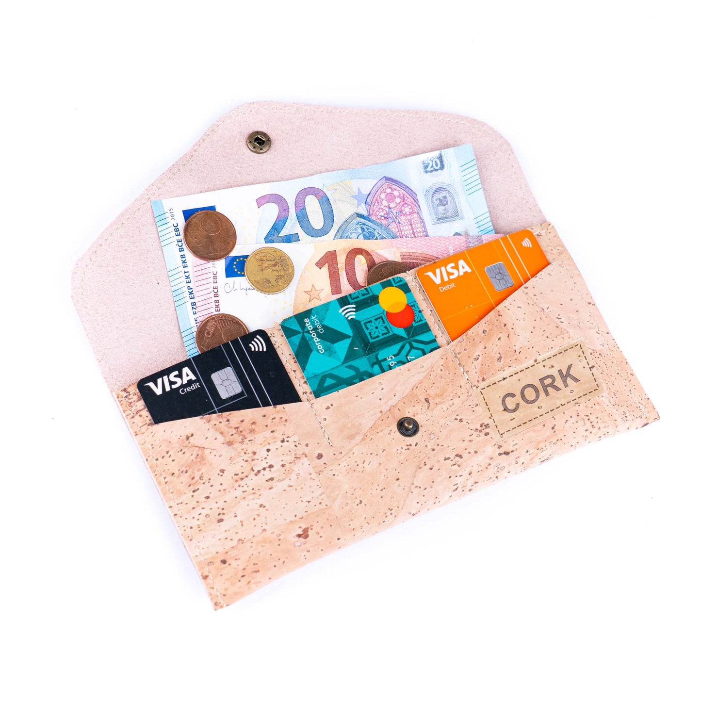Long Cork Wallet – Elegant & Eco-Friendly BAGP-303（5units）