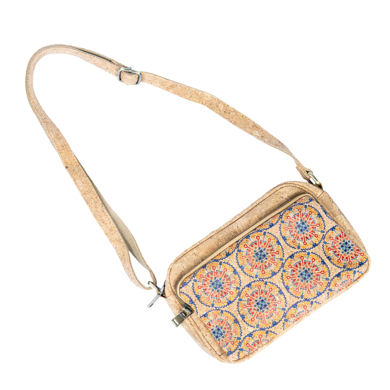 Cork Crossbody Bag – Mandala Pattern BAGD-607