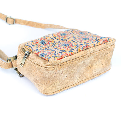 Cork Crossbody Bag – Mandala Pattern BAGD-607