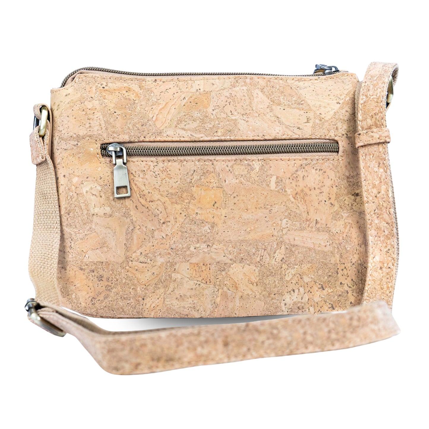 Cork Crossbody Bag – Colorful Tile Pattern BAGD-608