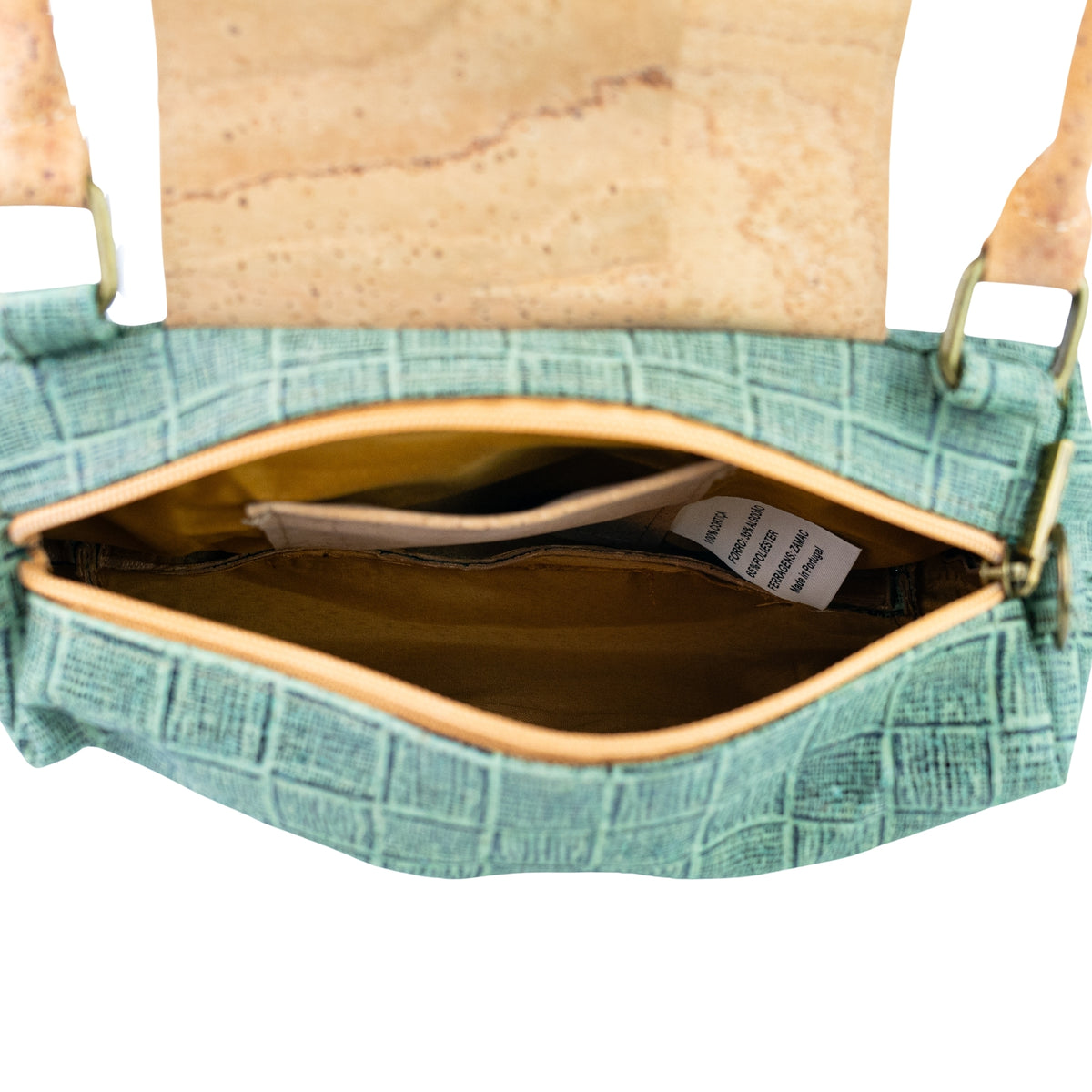 Women’s Cork Satchel Handbag with Top Handles and Detachable Strap BAGP-399