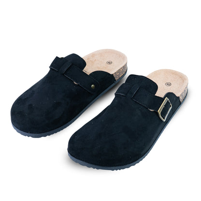 Men's Buckle Clogs with Cork Footbed – EU 40–45