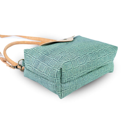 Women’s Cork Satchel Handbag with Top Handles and Detachable Strap BAGP-399
