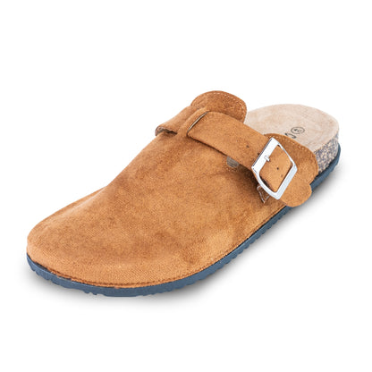 Men's Buckle Clogs with Cork Footbed – EU 40–45