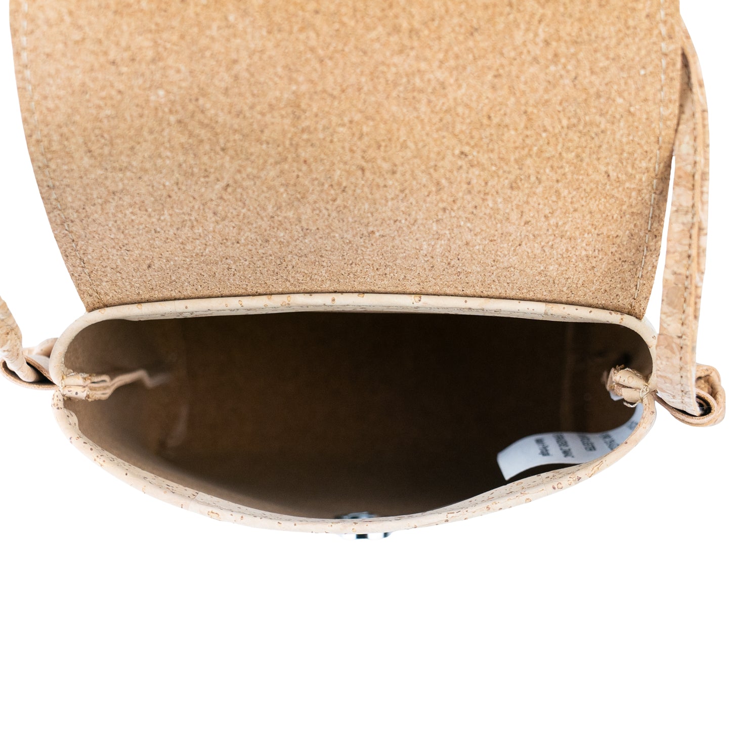 Cork Phone Crossbody Bag | Lightweight Mini Shoulder Bag — Natural Cork Inside & Out BAGP-364