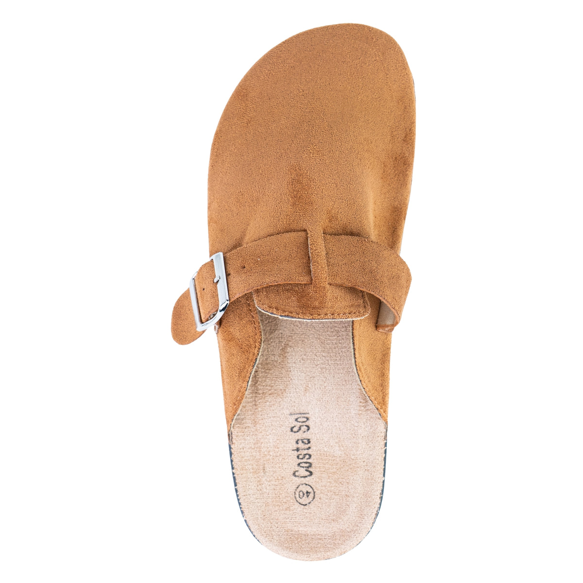 Men's Buckle Clogs with Cork Footbed – EU 40–45