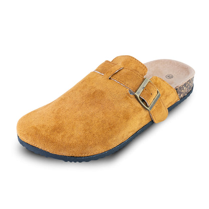 Women's Buckle Clogs with Cork Footbed – EU 36–41