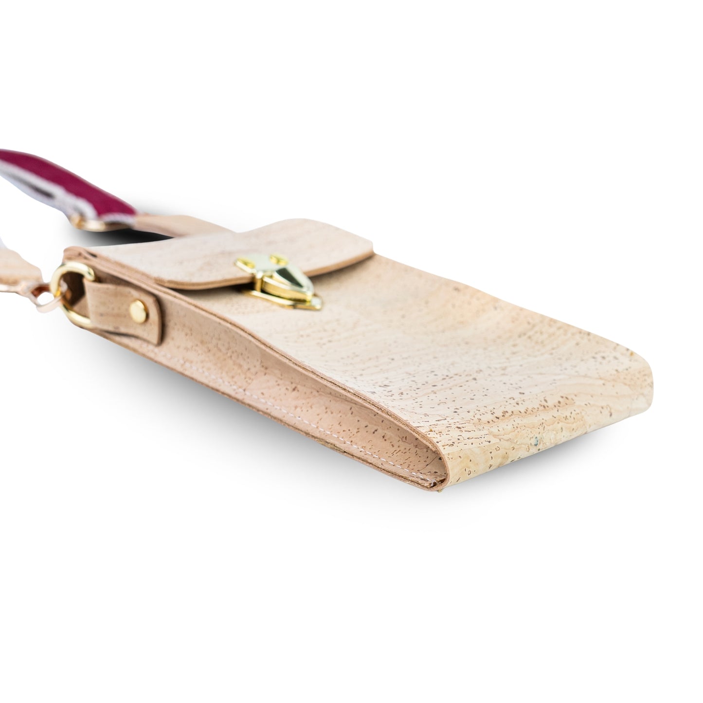 Natural Cork Phone Crossbody Bag with Adjustable Strap BAGP-390