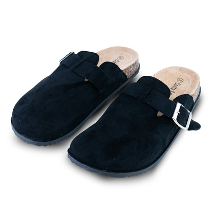 Women's Buckle Clogs with Cork Footbed – EU 36–41