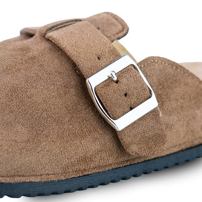 Women's Buckle Clogs with Cork Footbed – EU 36–41