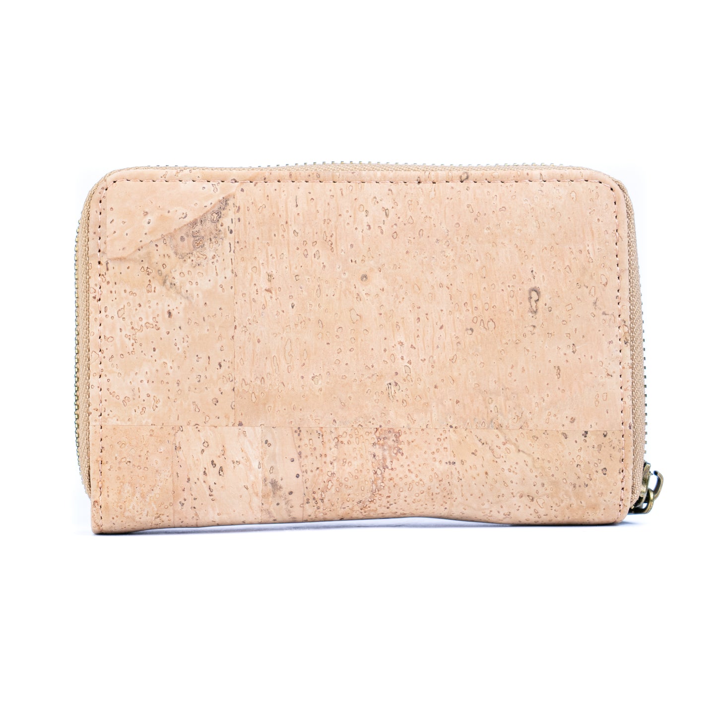 Natural Cork Zip-Around Wallet for Women BAG-2202