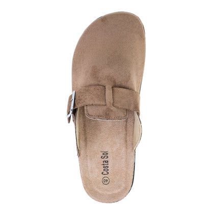 Women's Buckle Clogs with Cork Footbed – EU 36–41
