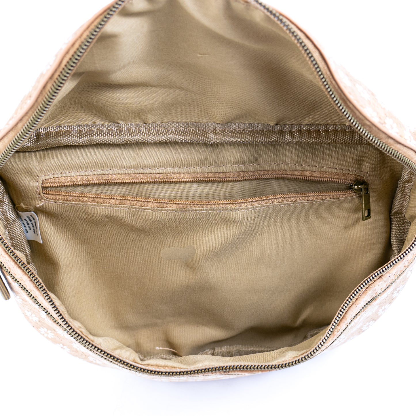 Cork Waist Bag with Double Zipper BAG-2379