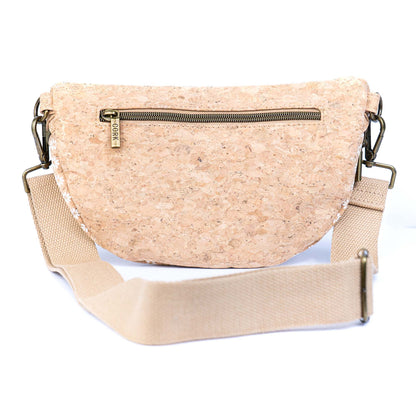 Cork Waist Bag with Double Zipper BAG-2379