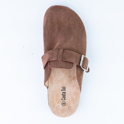 Women's Buckle Clogs with Cork Footbed – EU 36–41