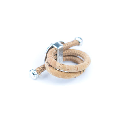 Portuguese Handmade Cork Rings – 5 Colors Set (10 pcs) RW-030-MIX-10