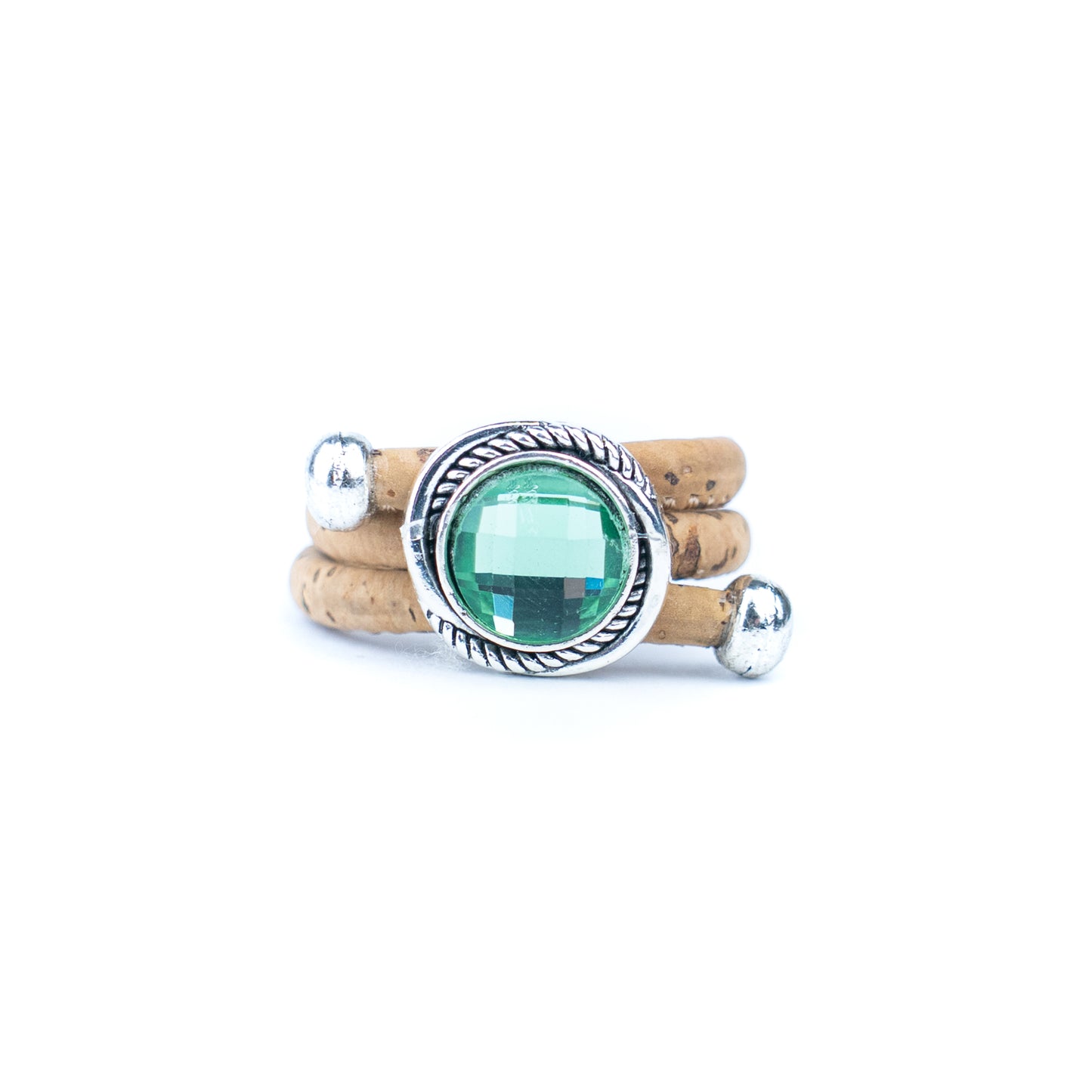 Portuguese Handmade Cork Rings – 5 Colors Set (10 pcs) RW-030-MIX-10