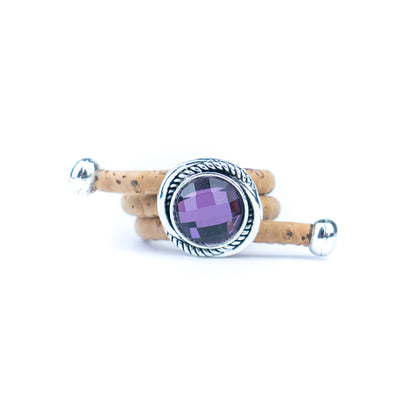 Portuguese Handmade Cork Rings – 5 Colors Set (10 pcs) RW-030-MIX-10