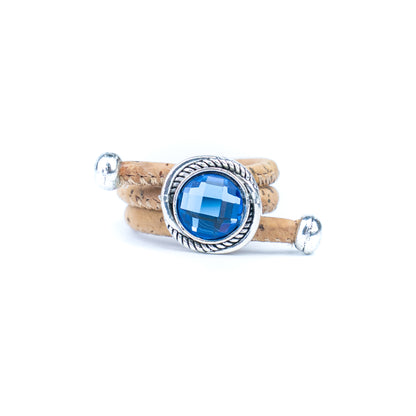 Portuguese Handmade Cork Rings – 5 Colors Set (10 pcs) RW-030-MIX-10