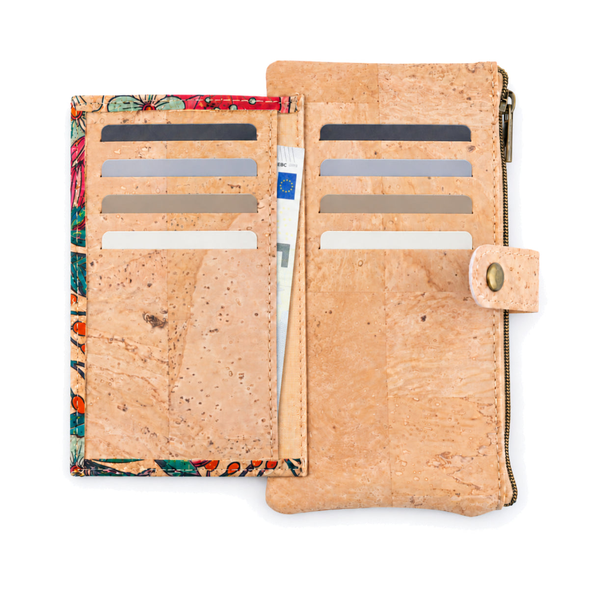 Cork Florina Foldover Wallet — BAG-2407