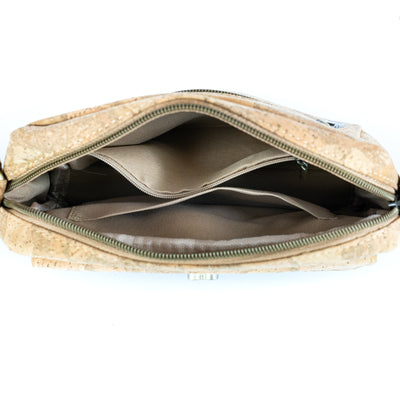 Cork Crossbody Bag – Tiles and Mosaics Print Pattern BAGD-612