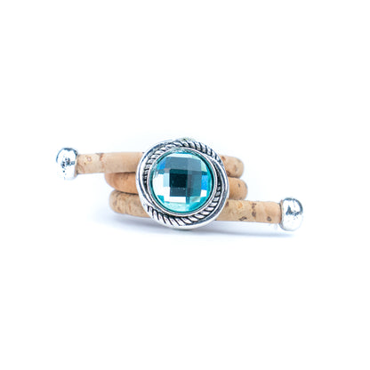 Portuguese Handmade Cork Rings – 5 Colors Set (10 pcs) RW-030-MIX-10
